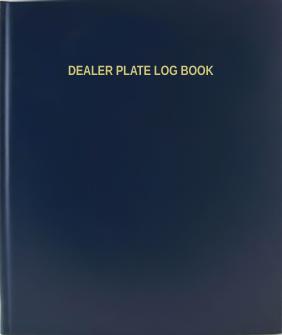 DEALER PLATE LOG BOOK